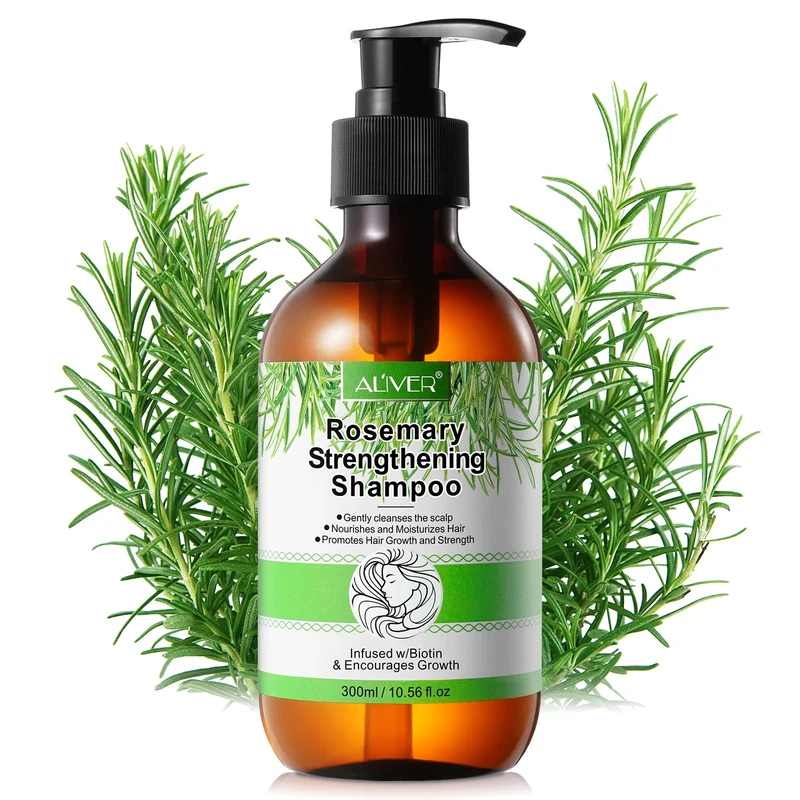 Bibonse Rosemary Mint Hair Shampoo - Biotin, Sulfate-Free 300ml