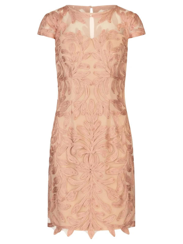 APART Fashion Women's Cocktailkleid Cocktail Dress, Rose, 20