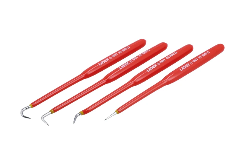 Laser 8941 Slim Insulated Hook Set 4pc