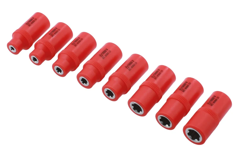 Laser 8878 Insulated Torx Plus® Socket Set 1/4" D 8pc