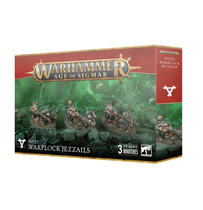 Games Workshop - Warhammer - Age of Sigmar - Skaven: Warplock Jezzails