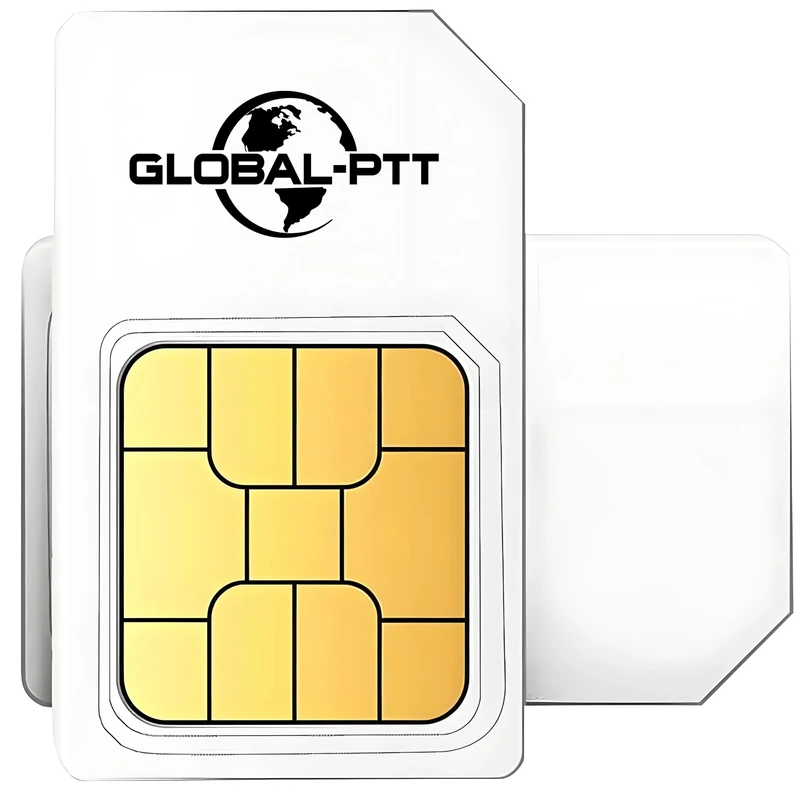 2-Pack Prepaid IoT SIM Card | 360-Day 4G LTE for GLOBAL-PTT PoC Radios Walkie Talkies (USA)