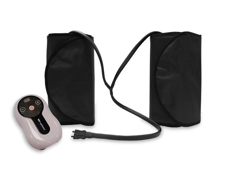 WELLCORE Pressotherapy for Home Arms and Legs | 9 Intensity Levels | 2 Massage Modes | Easy Use | 20W | Relaxing Massage and Relief for Tired Legs
