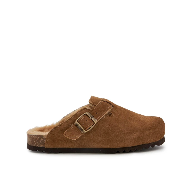 Scholl Women's FAE Sandal, Taupe, 4 UK