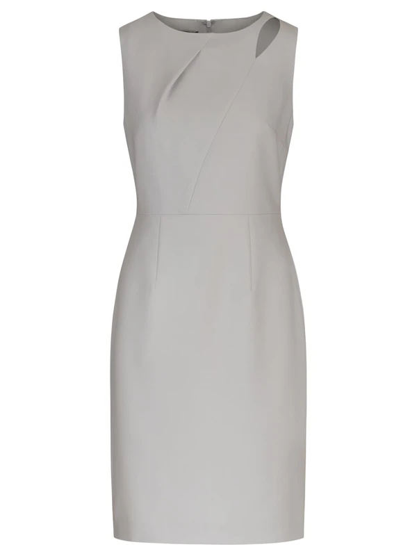 APART Fashion Women's Apart Etuikleid mit Cut-Out an der Linken Sheath Dress, lightblue, 16