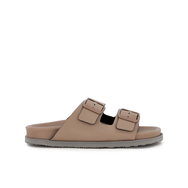 Scholl Women's Josephine Over Sandal, Khaki, 7 UK