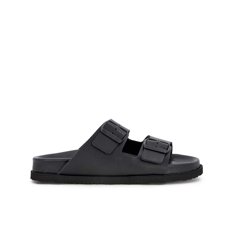 Scholl Women's Josephine Over Sandal, Black, 7 UK