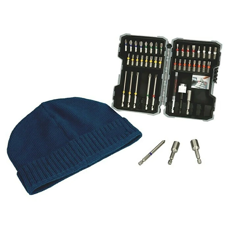 S.of 43 Piece Screw Case + Bonus Hat - Everything You Need for Your Project in one Place: Versatility and Style in Every Action. Don't Miss it! 0615997658