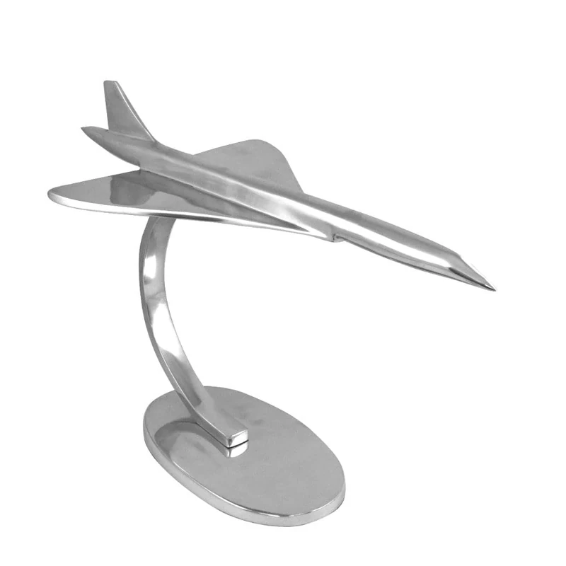 Nauticalia Aluminium Concorde Sculpture, 71cm