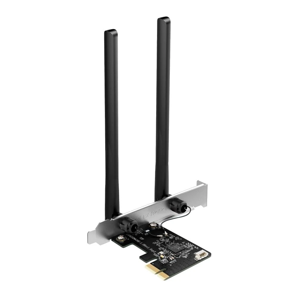 Mercusys TP-Link MA30E AC1200Mbps AC1200Mbps Dual Band PCIe Adapter, Bluetooth 5.0, Two High Performance Antennas, MU-MIMO, WPA3, Windows 11/10