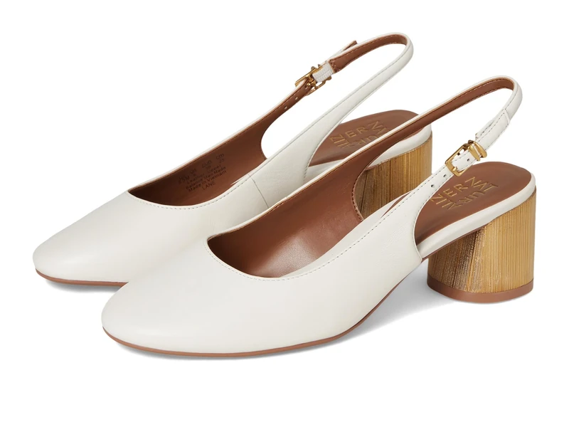 Naturalizer Women's Lane Heeled Slingbacks Wide Fit UK 7.5