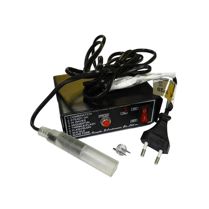 Zarivy IP44 Flexible Tube Programmer, up to 100 m, 2 Way, Ideal for Automatic Irrigation and Control of Irrigation Systems. - Image 1