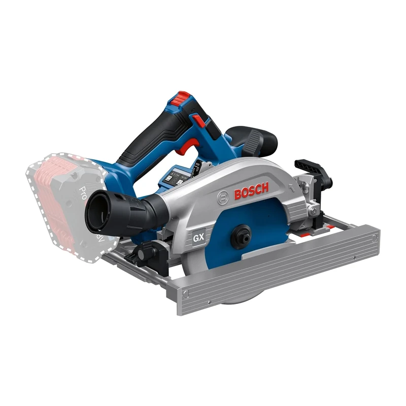 Bosch Professional 18V System Cordless Circular Saw GKS 18V-57-2 GX (incl. Parallel Guide)