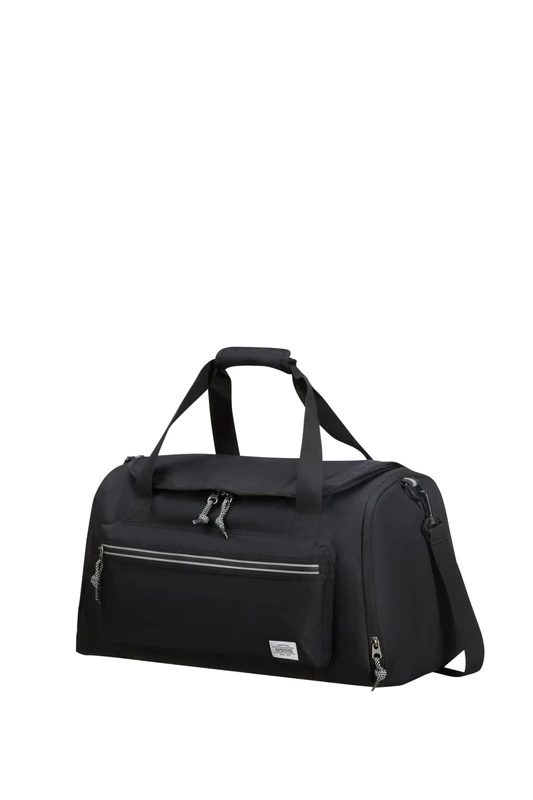 American Tourister Brightup Travel Bag Zip, 52 cm, 44 l, Black, Black (Black), Travel Bag 52 cm, Travel Bags - Image 1