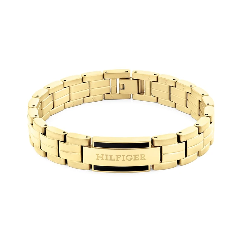 Tommy Hilfiger Jewelry Men's Link Bracelet in Yellow Gold - 2790601