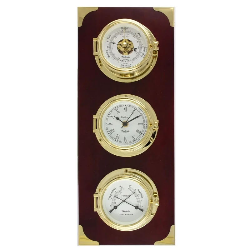 Nauticalia Fastnet Clock/Barometer/Thermometer/Hygrometer Set