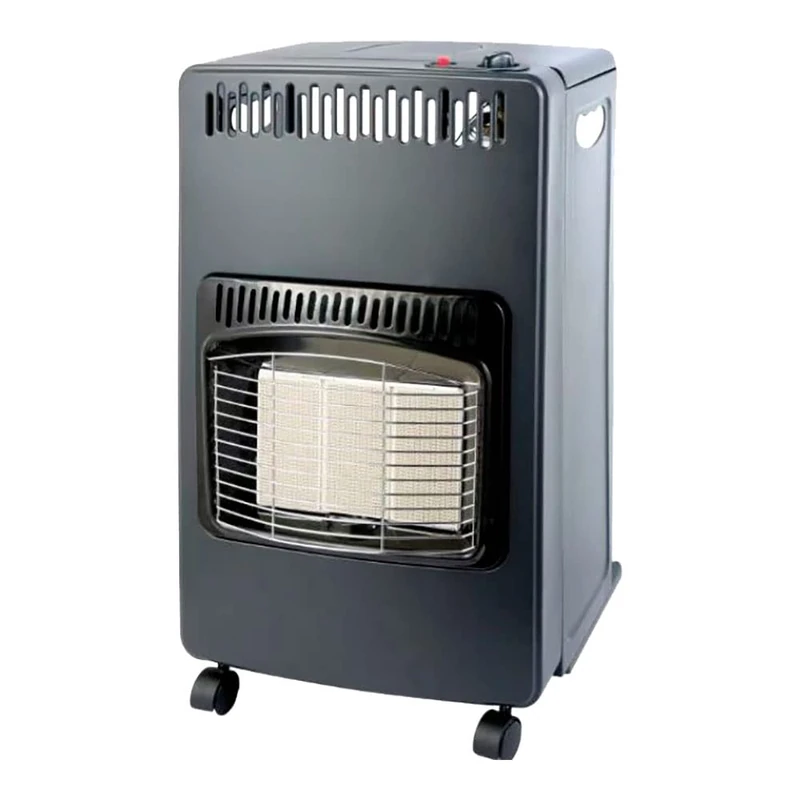 Black Infrared Fold Indoor Gas Stove: warmth and style in one product. Enjoy its modern and efficient design, perfect for any enclosed space.