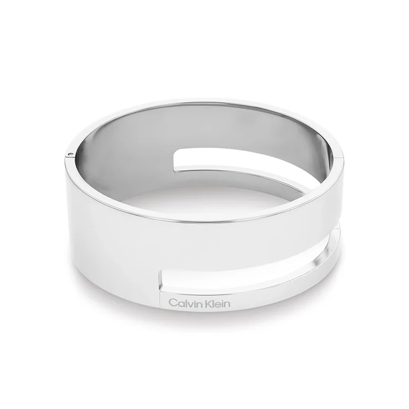 Calvin Klein Women's GEOMETRIC Bangle Bracelet in Stainless Steel - 35000674