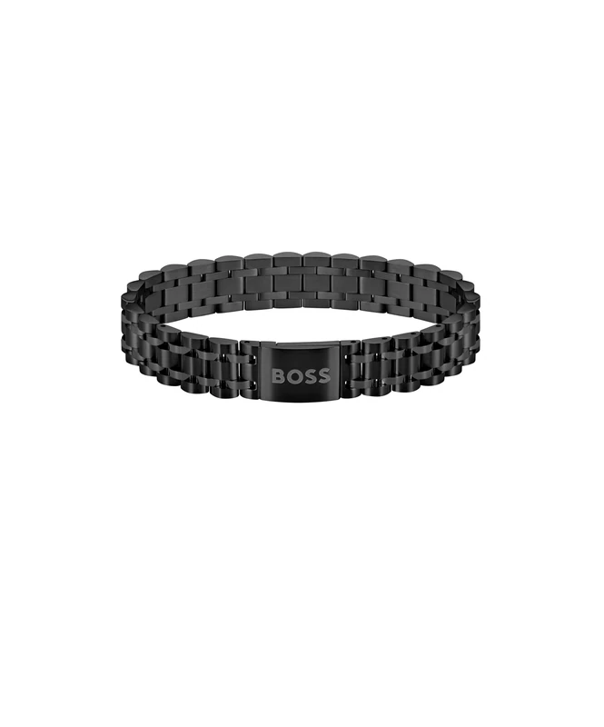 BOSS Jewelry Men's OWAN Collection Link Bracelet in Stainless Steel