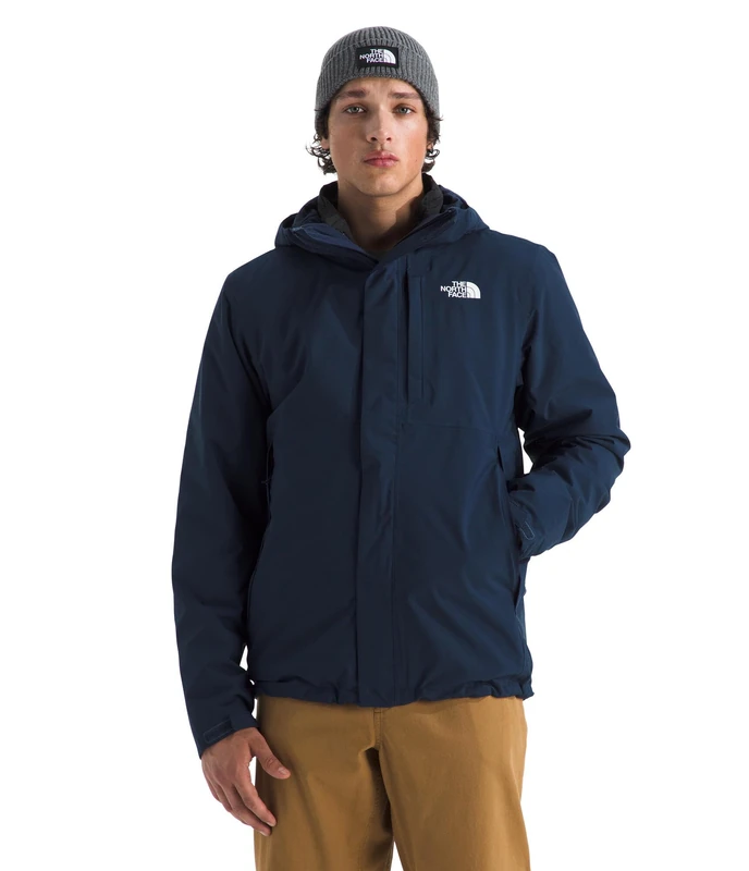 The North Face Men's Carto Triclimate Jacket, Summit Navy/Tnf Black, S