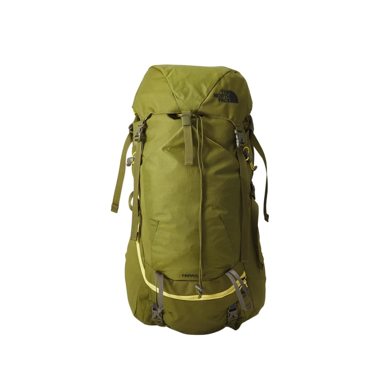 The North Face Kids Terra 50 L Backpack, Forest Olive/New Taupe