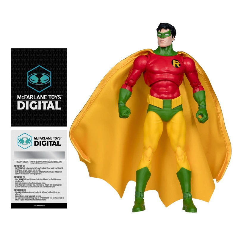 McFarlane Toys - DC Direct Robin of Earth-2 (Crisis on Infinite Earths) 7in Action Figure Digital Collectible - Image 1