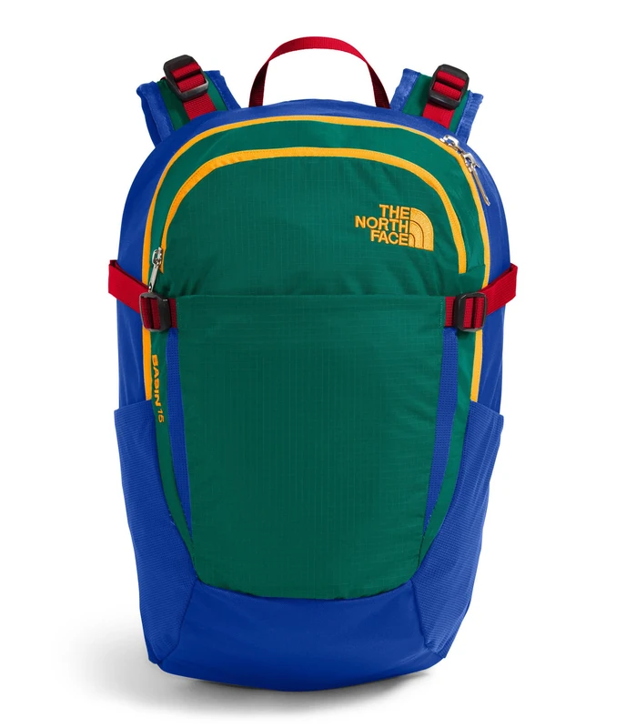 The North Face Unisex Basin 15L Backpack, Tnf Green/Tnf Blue