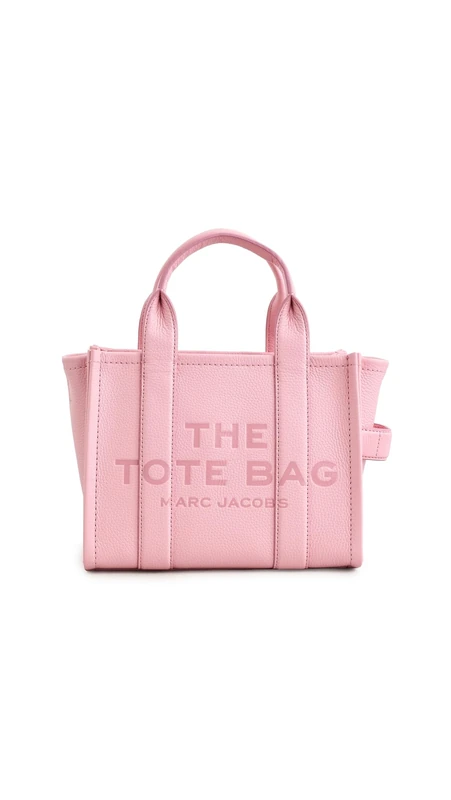 Marc Jacobs The Small Tote Bag - Ribbon Pink Cotton Canvas