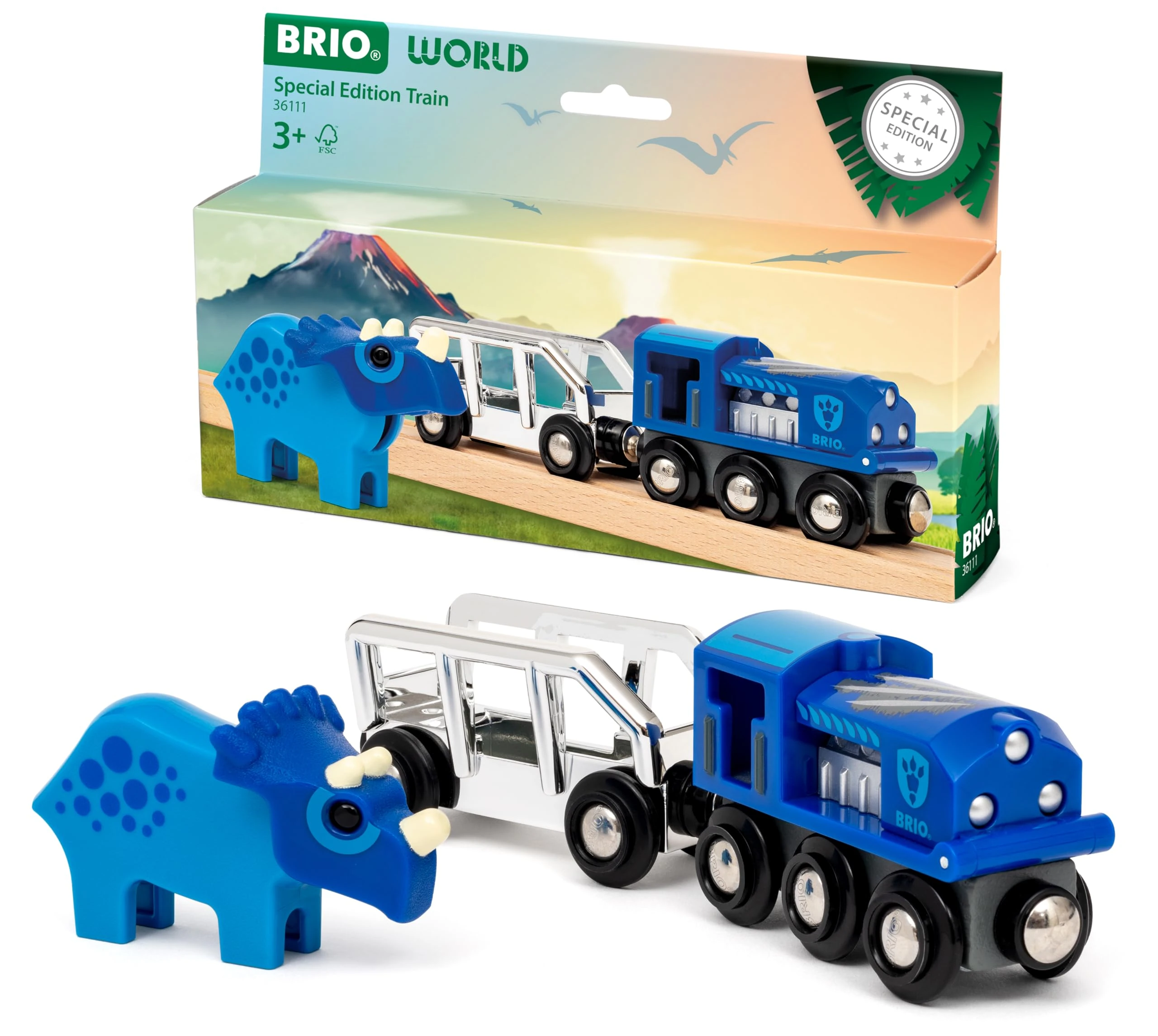 BRIO World - Special Edition Train 2025 for Kids Age 3 Years and Up - Wooden Railway Accessories and Add Ons