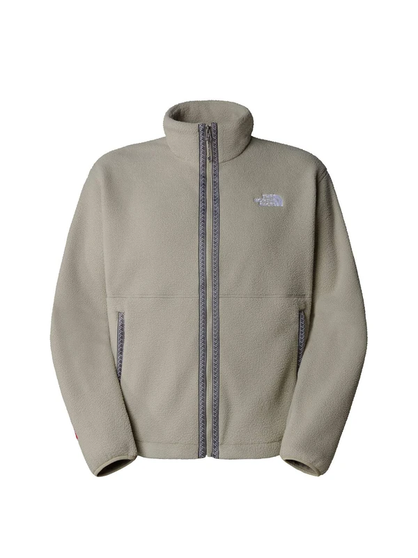 The North Face Men's Fleeski Fz Fleece Jacket, Clay Grey, M