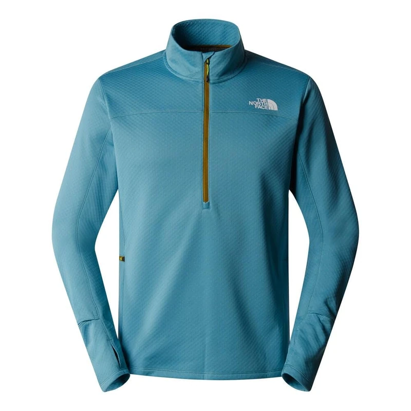 The North Face Men's Winter Warm Pro 1/4 Zip Sweatshirt, Algae Blue, S
