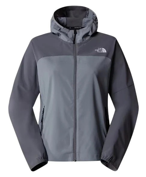 The North Face Women's Ma Trajectory Fz Fleece Jacket, Monument Grey/Smoked Pe, M