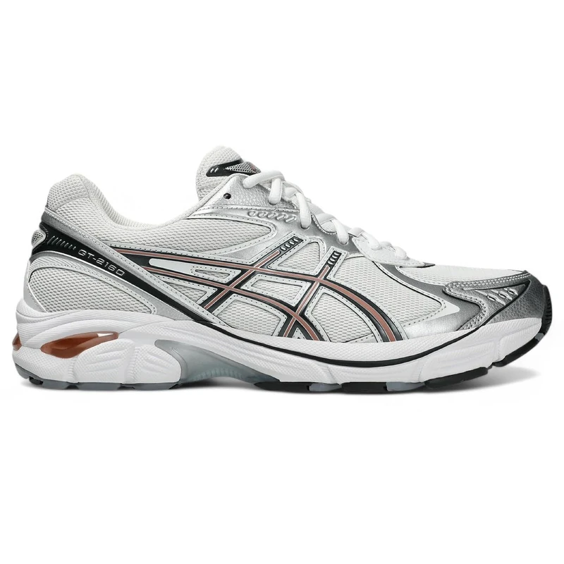 ASICS Men's GT-2160 Sneaker, Black/Pure Silver, 2.5 UK