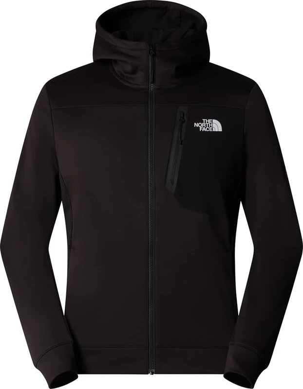 The North Face Men's Mountain Athletics Fz Flecce jacket, Tnf Black, M