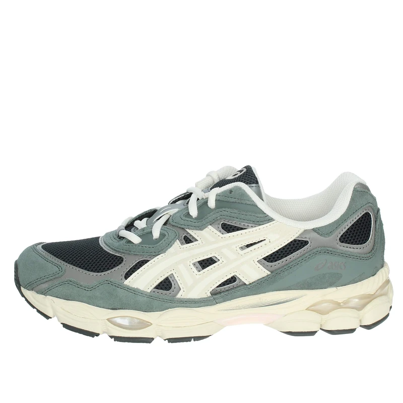ASICS Mens Gel-NYC Sneaker, Black Cement Grey, 2.5 UK - Image 1