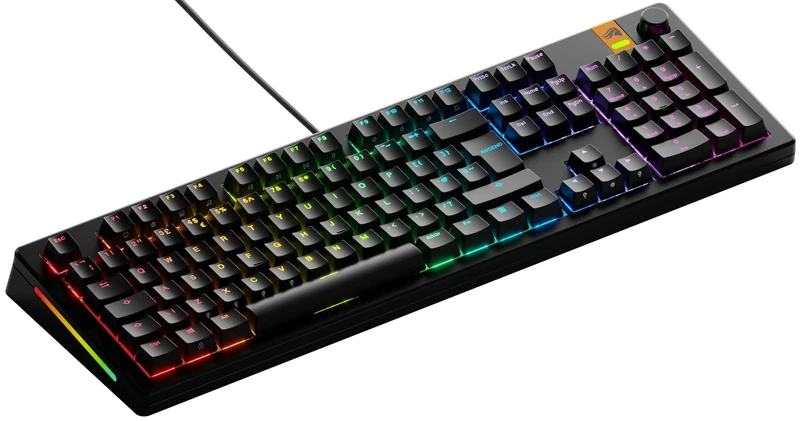 GLORIOUS Gaming GMMK 3 Rapid Trigger Keyboard, Hall Effect, 8K Polling, MX Mechanical & Magnetic Switches, Hotswappable Full Size 100%, Modular Gasket System, Doubleshot PBT keycaps, UK QWERTY