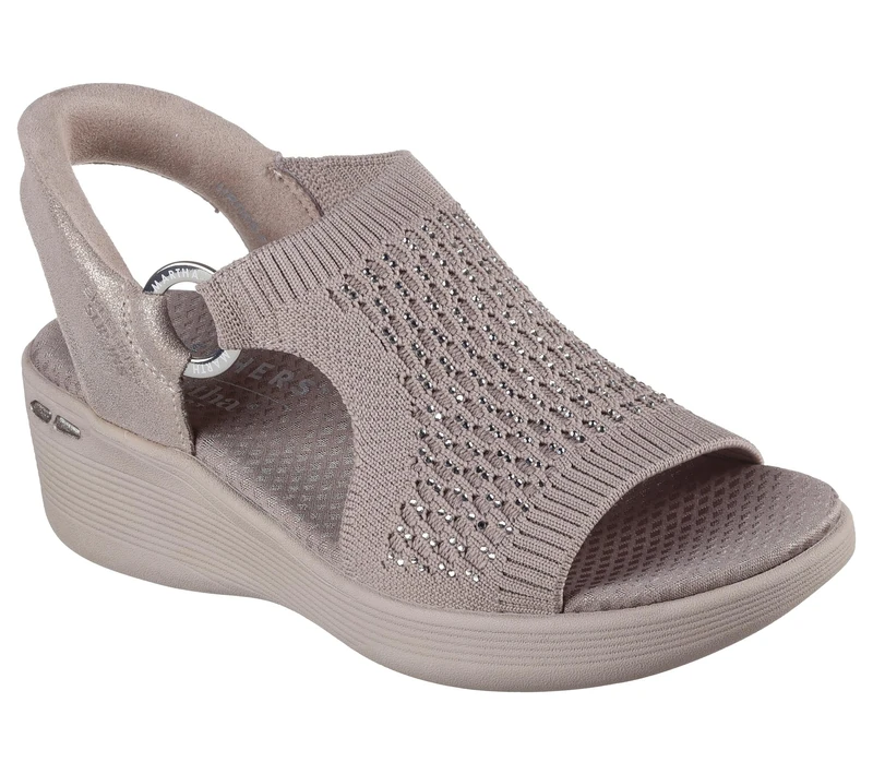 Skechers Slip-ins Martha Stewart: Pier-Lite Park Path Women's Slip On Rhinestone Sandals