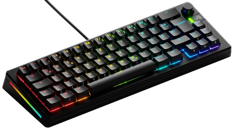 Glorious GMMK 3 Mechanical Gaming Keyboard - 65% QWERTZ Black