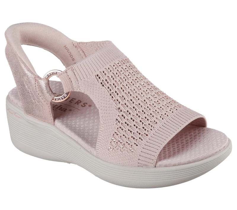 Skechers Slip-ins Martha Stewart: Pier-Lite Park Path Women's Slip On Rhinestone Sandals