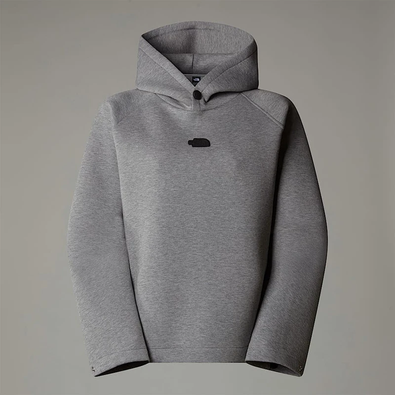 The North Face Women's Relaxed Hooded Sweatshirt, Metallic Silver Heather, S