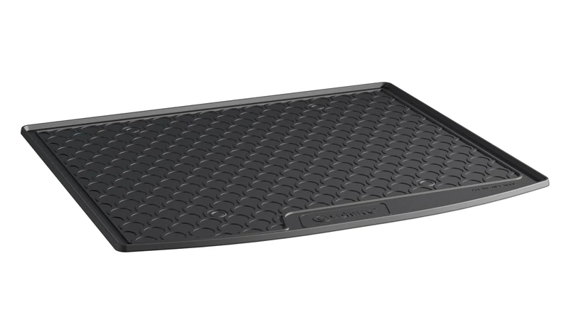 Gledring Rubbasol (Rubber) Trunk mat compatible with Dacia Duster III 2024- (Upper floor), Black