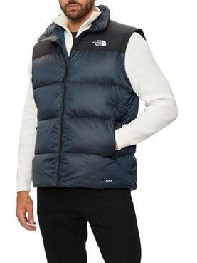 The North Face Men's Diablo Down Vest, Shady Blue Black Heathe, L