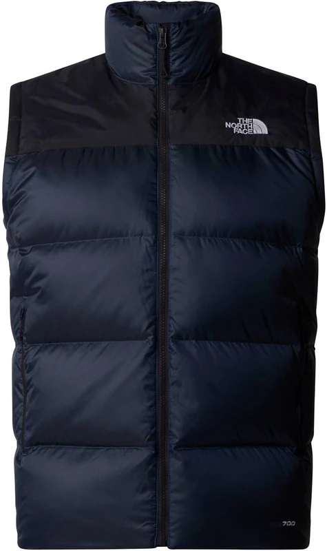 The North Face Men's Diablo Down Vest, Shady Blue Black Heathe, S - Image 1