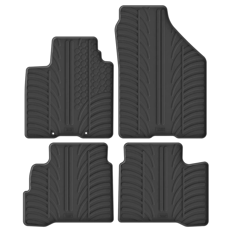 Gledring Rubber Mats Compatible with Suzuki Swift VI 5-Door 2024- (T Profile 4-Piece)