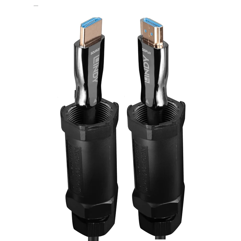 LINDY Shielded HDMI Cable 8K60 Hybrid Fiber Optic 10m