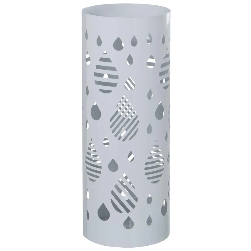 Alexandra House Living White Umbrella Stand - Image 1