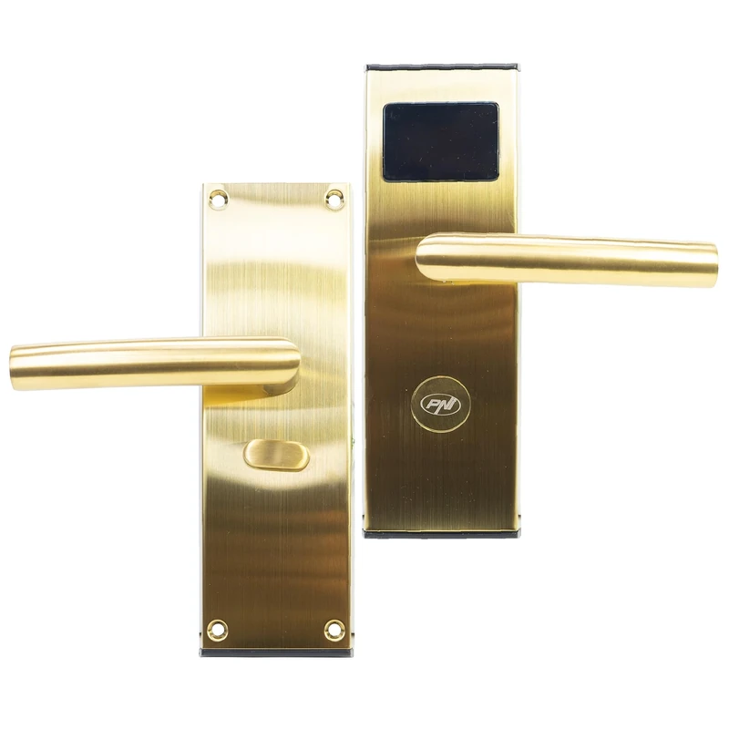 Yala Hotel Access Control PNI CH2000L PRO Gold with Card Reader Opening on The Left Side