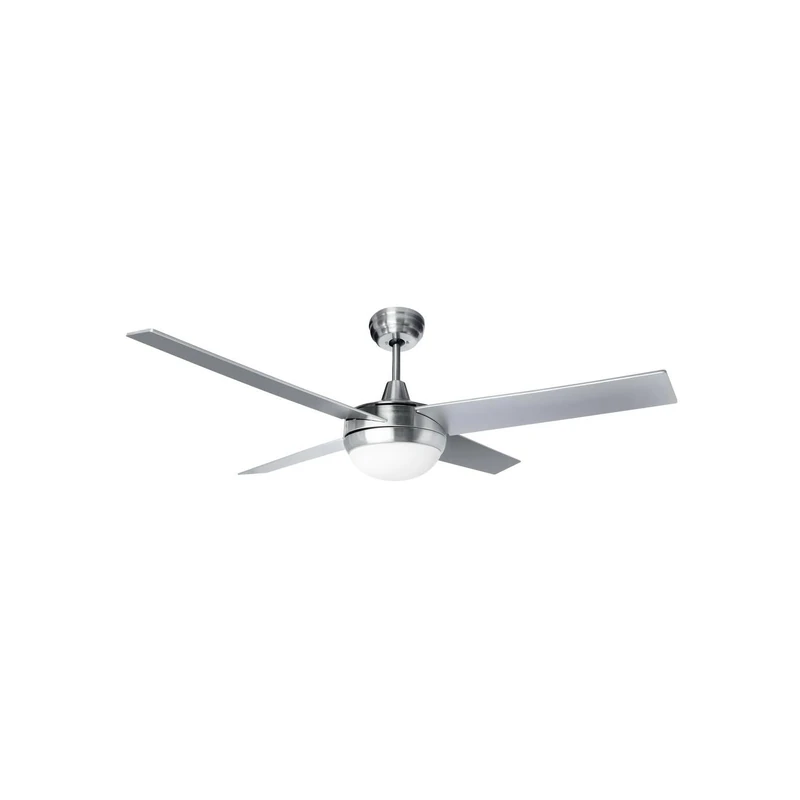 Brightium DC CROM/MAD LED 52" Ceiling Fan with 4 Blades for Efficient Airflow.Modern, Energetic and Quiet Design, Perfect for Any Space, Easy Installation.