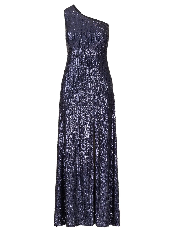APART Fashion Women's Abendkleid Dress, Midnight Blue, 18