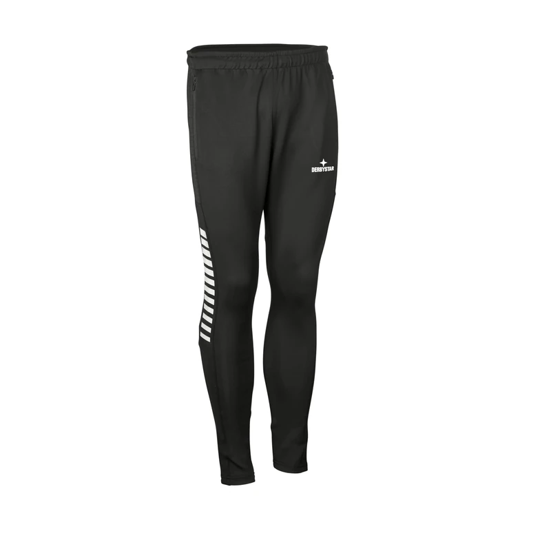 Derbystar Primo Slim v24 Tracksuit Bottoms Black White